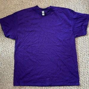 Purple T - Shirt Short Sleeve. Size XL